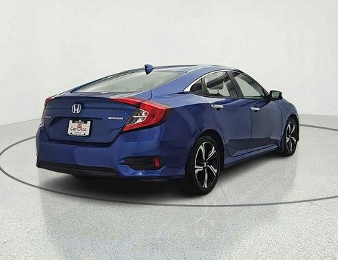 Blue 2018 Honda Civic Touring