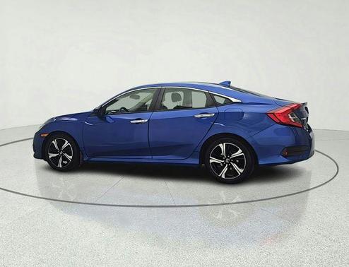 Blue 2018 Honda Civic Touring