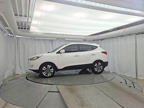 Winter White Solid 2015 Hyundai TUCSON Limited