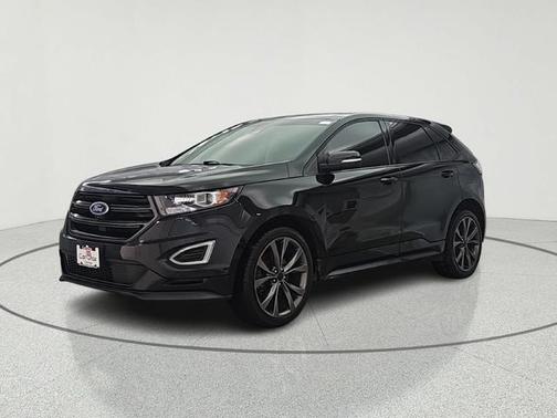 Shadow Black 2018 Ford Edge Sport