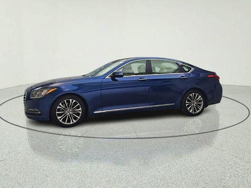 Ibiza Blue 2016 Hyundai Genesis 3.8
