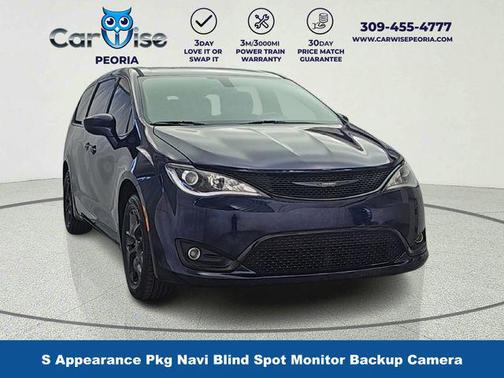 Jazz Blue Pearlcoat 2018 Chrysler Pacifica Touring Plus