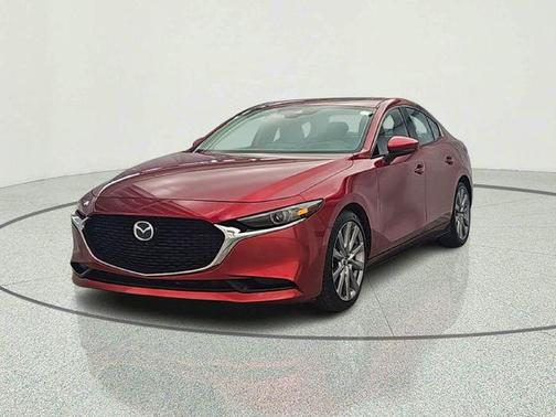 Soul Red Crystal Metallic 2019 Mazda Mazda3 AWD w/Premium Package