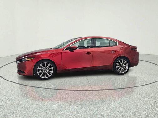 Soul Red Crystal Metallic 2019 Mazda Mazda3 AWD w/Premium Package