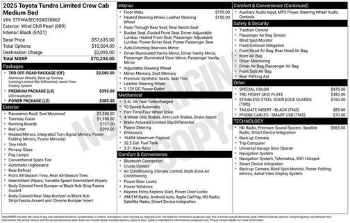 2025 Toyota Tundra Limited