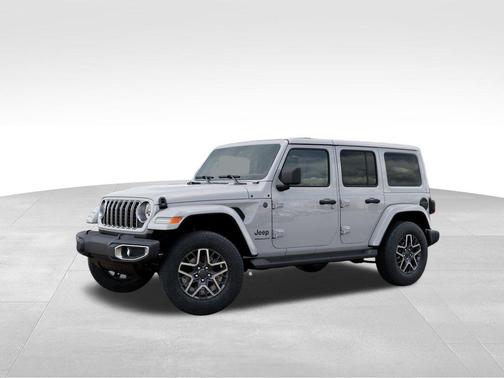 Bright White Clearcoat 2026 Jeep Wrangler 4-Door Sahara 4x4