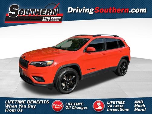 Spitfire Orange Clearcoat 2021 Jeep Cherokee Altitude