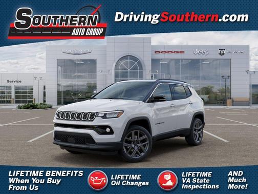 Bright White Clearcoat 2026 Jeep Compass Limited