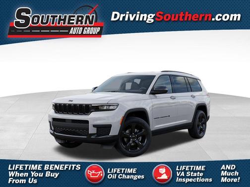 Bright White Clearcoat 2025 Jeep Grand Cherokee L Altitude