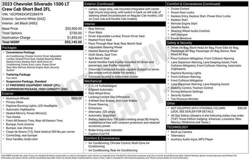 2023 Chevrolet Silverado 1500 LT