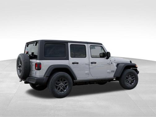Bright White Clearcoat 2025 Jeep Wrangler Sport S