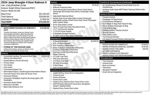 2024 Jeep Wrangler Rubicon