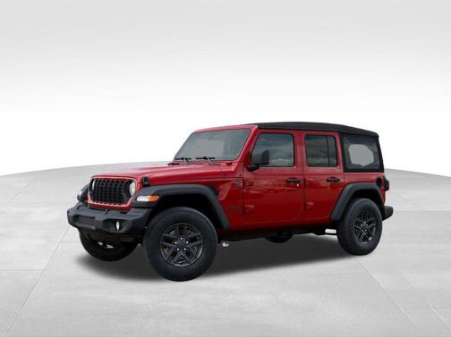 Firecracker Red Clearcoat 2025 Jeep Wrangler Sport S
