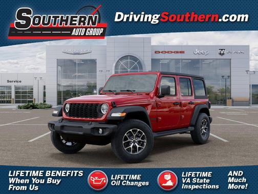 Firecracker Red Clearcoat 2027 Jeep Wrangler Sport S