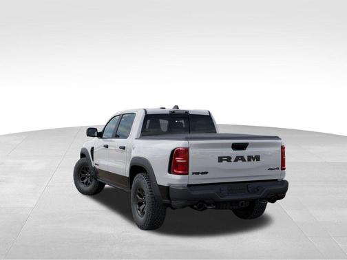 Bright White Clearcoat 2026 RAM 1500 RHO Crew Cab 4x4 5'7' Box