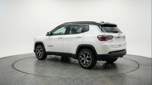 Bright White Clearcoat 2025 Jeep Compass Limited