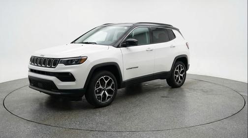 Bright White Clearcoat 2025 Jeep Compass Limited