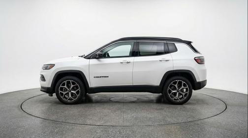 Bright White Clearcoat 2025 Jeep Compass Limited