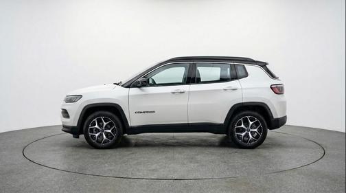 Bright White Clearcoat 2025 Jeep Compass Limited