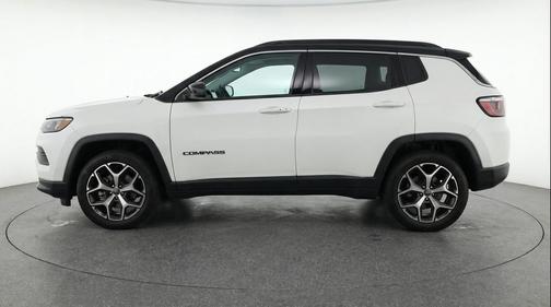 Bright White Clearcoat 2025 Jeep Compass Limited