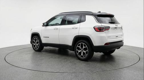 Bright White Clearcoat 2025 Jeep Compass Limited