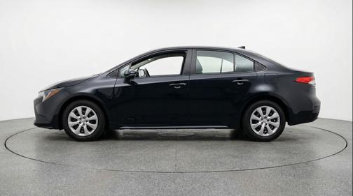Midnight Black Metallic 2025 Toyota Corolla LE