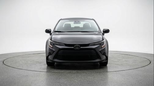 Midnight Black Metallic 2025 Toyota Corolla LE