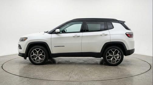 Bright White Clearcoat 2025 Jeep Compass Limited