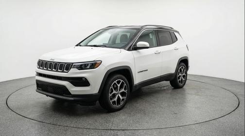 Bright White Clearcoat 2025 Jeep Compass Limited