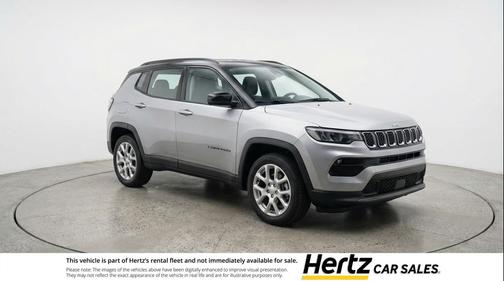 Silver Zynith Metallic Clearcoat 2025 Jeep Compass Limited