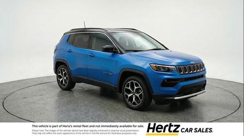 Hydro Blue Pearlcoat 2025 Jeep Compass Limited