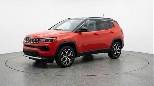 Red Hot Pearlcoat 2025 Jeep Compass Limited