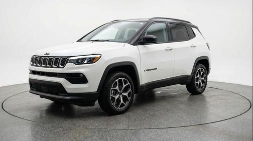 Bright White Clearcoat 2025 Jeep Compass Limited