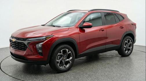Crimson Metallic 2025 Chevrolet Trax LT