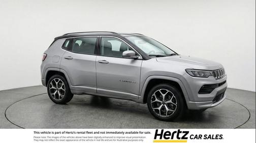 Silver Zynith Metallic Clearcoat 2025 Jeep Compass Limited