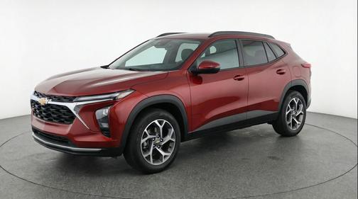 Crimson Metallic 2025 Chevrolet Trax LT