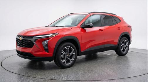 Crimson Metallic 2025 Chevrolet Trax LT