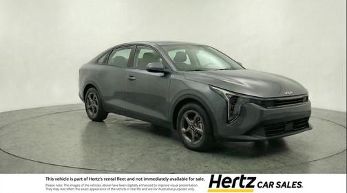 Interstellar Gray 2025 Kia K4 LXS