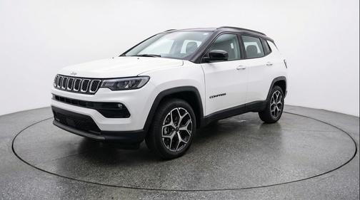 Bright White Clearcoat 2025 Jeep Compass Limited