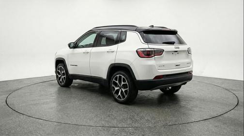 Bright White Clearcoat 2025 Jeep Compass Limited
