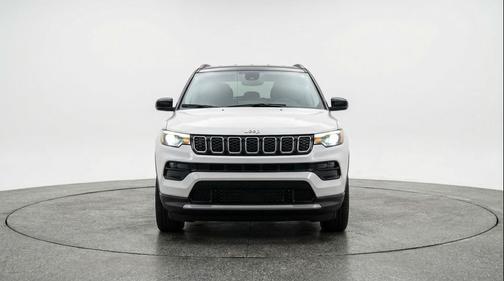 Bright White Clearcoat 2025 Jeep Compass Limited