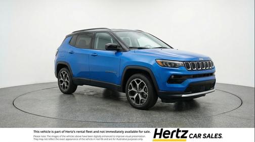 Hydro Blue Pearlcoat 2025 Jeep Compass Limited