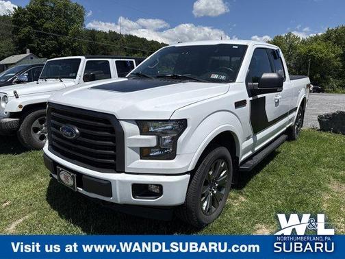 White 2017 Ford F-150 XLT