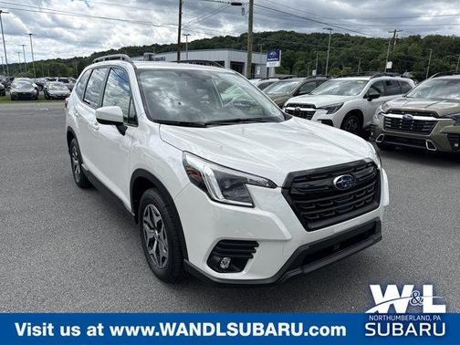 Crystal White Pearl 2024 Subaru Forester Premium