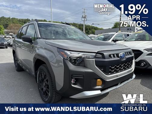 Riverrock Green 2026 Subaru Forester Wilderness