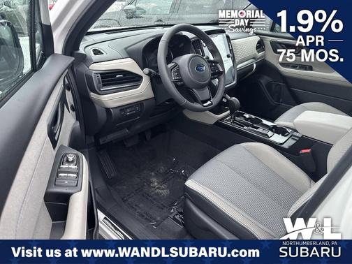 Crystal White Pearl 2026 Subaru Forester Premium