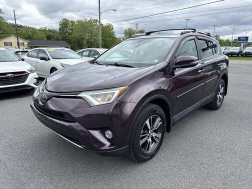Purple 2018 Toyota RAV4 XLE
