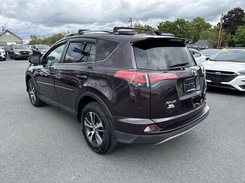 Purple 2018 Toyota RAV4 XLE
