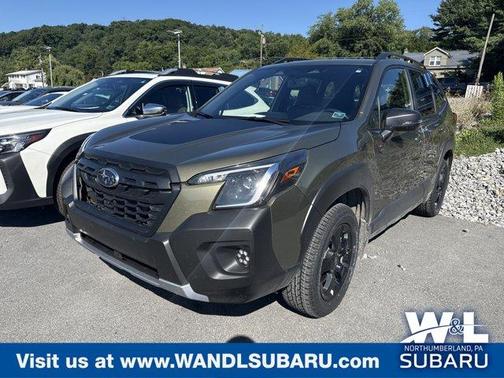 Autumn Green Metallic 2024 Subaru Forester Wilderness