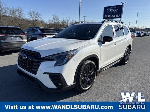 Crystal White Pearl 2023 Subaru Ascent Onyx Edition Limited